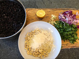 Black Bean and Cashew Burger