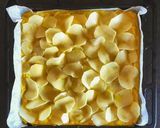 A picture of step 11 of Milk, Turmeric, and Potato Focaccia with Herbes de Provence.