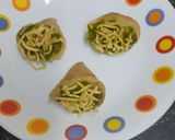 A picture of step 4 of Savory Mini Cones (appetizer).