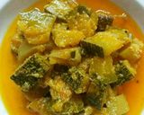 A picture of step 11 of Pumpkin & Luffa mix veg.