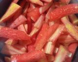 A picture of step 1 of Gajar ka murraba.