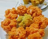 Foto langkah ke 4 dari resep Bolu Kukus Full cream (Tanpa Mixer).