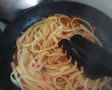 Foto del paso 4 de la receta: Fetuccini con tomate y ajo