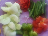 Sayur asem/gangan asam ikan kakap merah