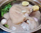 Hình bước làm 1 của món DƯA đầu heo chua ngọt