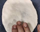 A picture of step 6 of Chole bhature.