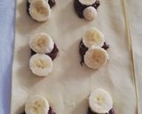 Foto del passaggio 1 della ricetta Saccottini di sfoglia con Nutella e banane