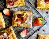 صورة لخطوة 4 من وصفة فطائر بف بستري حلوه سهله وسريعه🍓🍯