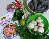 Foto langkah ke 1 dari resep Tom Yum Goong (Udang).