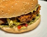 Une image de l'étape 6 de Burger tender's au poulet sauce avocado 🥑.