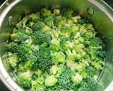 A picture of step 2 of Broccoli fry.