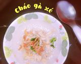 Hình bước làm 4 của món Cháo gà xé