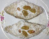 A picture of step 12 of Badaam Naariyal Burfi.
