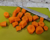 Foto del paso 2 de la receta: Crema de berenjena, zanahoria y calabacín