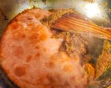 A picture of step 11 of Kathal Masala.