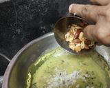 A picture of step 10 of Hot Pongal.