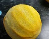 A picture of step 1 of Orange Essence, or Anti Grease Cleaning Liquid.
