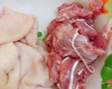 Hình bước làm 1 của món Dồi cổ vịt