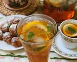 Foto langkah ke 4 dari resep Lemon Mint Ice Tea.