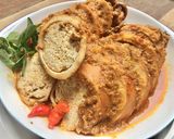 Foto langkah ke 7 dari resep Gulai Cumi (Sotong) isi Tahu telur.