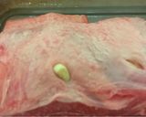 A picture of step 3 of Garlic Studded Shoulder of Lamb.