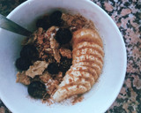 Foto del paso 4 de la receta: Desayuno de avena con yogurt y plátano