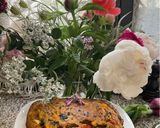 Une image de l'étape 8 de 🫜Cake aux 🧄légumes 🥒🍆🌶️🍅GLUTEN🪻🍃FREE.