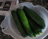 A picture of step 1 of Zucchini Soup.