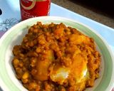 A picture of step 9 of Sweet potatoes in spicy porridge beans.