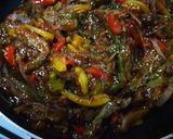 A picture of step 9 of Beef stir fry.