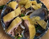 A picture of step 7 of Vietnamese Chicken Banana Flower Salad w/ Congee Soup| Cháo Gỏi Gà Bắp Chuối.