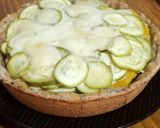 Foto del paso 6 de la receta: Tarta de zucchini y calabaza con harina de garbanzo y trigo sarraceno