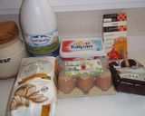 Foto del paso 1 de la receta Tarta de chocolate en polvo con microhondas