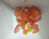 A picture of step 1 of Bhel.