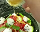 A picture of step 6 of Watermelon Feta Cheese Salads.