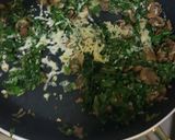 A picture of step 8 of Spinach and Mushroom Florentine.