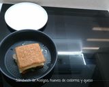 Foto del paso 4 de la receta: Sándwich de Acelgas, Huevos codorniz y Queso