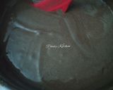 Foto langkah ke 3 dari resep Brownies Ketan Hitam Kukus.