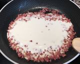 Foto del paso 3 de la receta Tortellini con queso al jamón