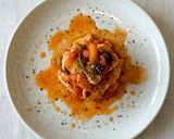 Foto del passaggio 7 della ricetta Straccetti di pollo con peperoni