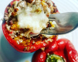 Foto del paso 3 de la receta: Pimiento relleno de carne picada y quinoa