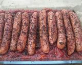 Foto del paso 4 de la receta: Salchichas de pollo Recius con pimientos asados. Bychusmi