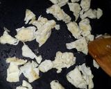 A picture of step 1 of Chinese fried rice.