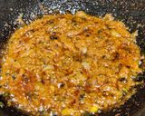 A picture of step 1 of Chole masala (dry).