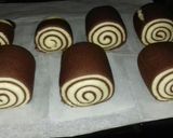 Foto langkah ke 9 dari resep Chocolate Spiral Mantow Buns.