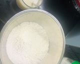 Hình bước làm 1 của món Bánh bao kim sa trứng muối