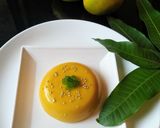 A picture of step 3 of Mango pudding.