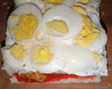 A picture of step 4 of Loaded Sandwiches.