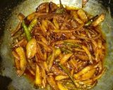 A picture of step 3 of Chevda Chana.