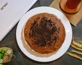 Foto langkah ke 5 dari resep Mille crepe cake cappucino.